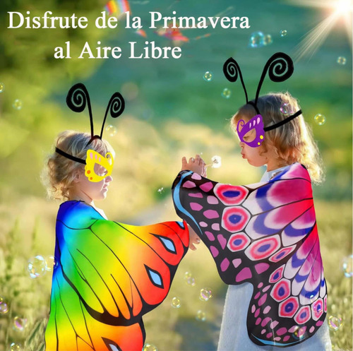 Disfraz De Mariposa Primavera 2024 Niñas Regalo Niña Oferta