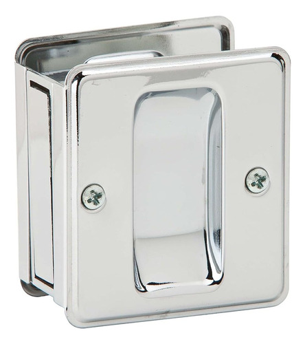 Ives By Schlage 990b26 Tirador De Puerta Corredera, Cromo Br