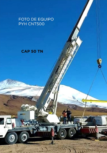Grua Sobre Camion P&h, Mod. Cnt 500, Año 1995, Cap. 50 Tns.,