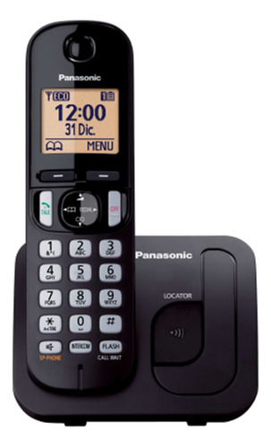 Teléfono Inalámbrico Panasonic Kx-tgc210b Negro