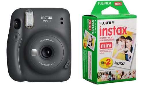 Cámara De Película Instantánea Fujifilm Instax Mini 11, Gris