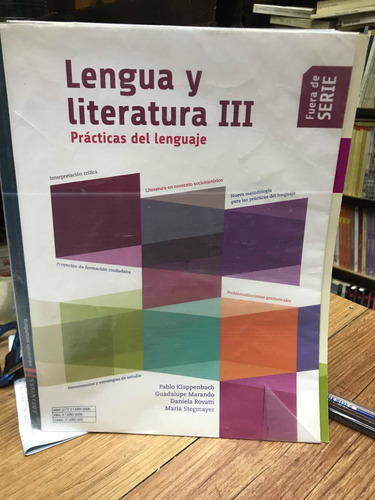 Lengua Y Literatura 3 Fuera De Serie