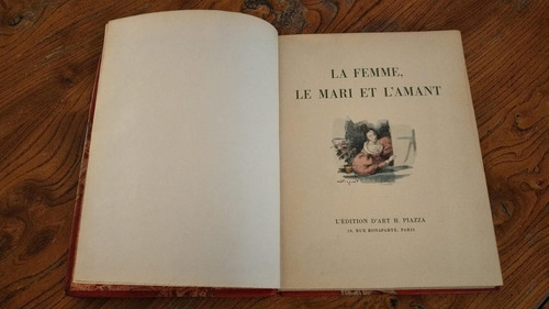 La Femme, Le Mari Et L'amant. De Kock. Impecable 1ª Ed. (30)