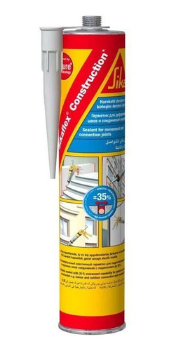 Sika Flex Construction Selante De Poliuretano Branco 300ml