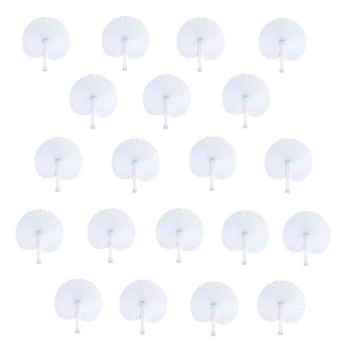3 X 20x Abanicos De Papel Abanicos De Mano Abanicos De