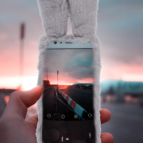 Funda Para Teléfono Móvil Lovely Ear Compatible Con A12//