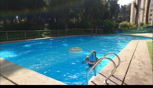 Departamento En Venta De 2 Dorm, 1 Baño En Horcón, Est. Bod.
