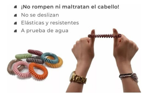12 Set Donas Ligas Elasticas Cabello Satinadas Scrunchies