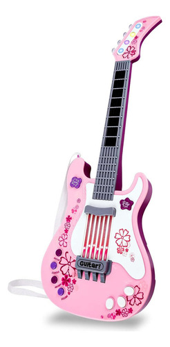 Guitarra Electrónica Musical Multifunción Para Niños Juguete