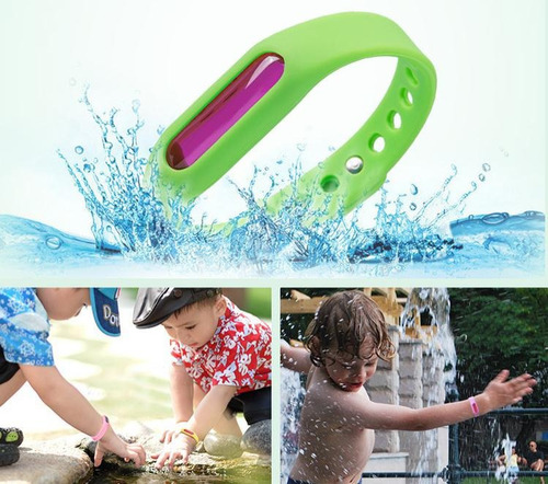 10 Pulseras Repelente Mosquitos Zancudos Moscos Silicon Agua