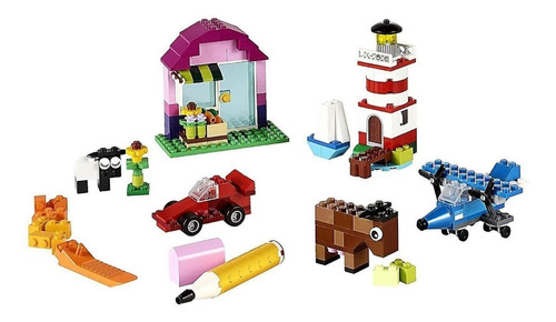 Imagen 2 de 8 de Set de construcción Lego Classic Creative bricks 221 piezas en caja