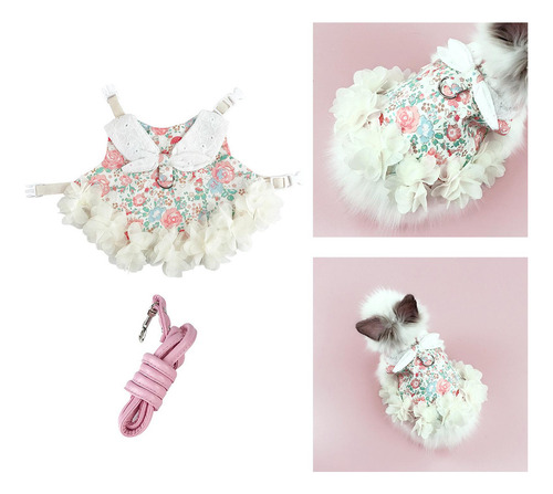 1 Conejo Chaleco Arnés Ropa Ajustable Transpirable Multi M
