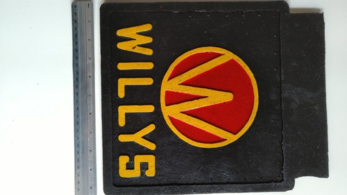 Jeep Willys Salpicaderas Caucho