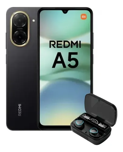 Xiaomi Redmi A5 Dual Sim 64 Gb 3 Gb Ram Com Brinde Preto