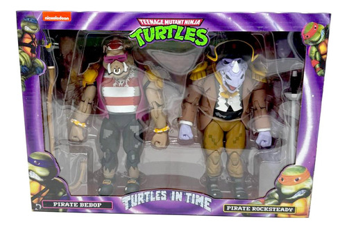 Tmnt Tortugas Ninja Bebop Rocksteady Turtles In Time