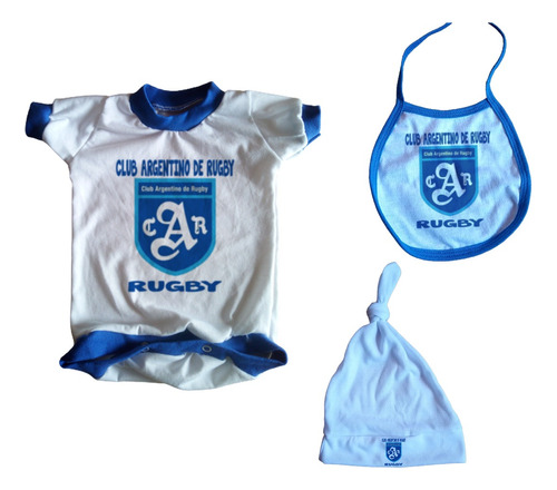Set Bebe Body + Extras Rugby Club Argentino Rugby
