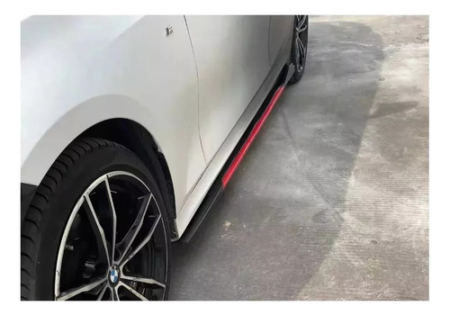 Splitters Lateral Filo Rojo 2.2m Porsche Cayenne 2011