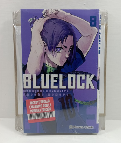 Blue Lock 8, De Muneyuki Kaneshiro. Serie Blue Lock, Vol. 8. Editorial Planeta Comic, Tapa Blanda En Español