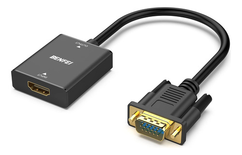 Benfei Hdmi To Vga, Uni-directional Hdmi Computer To Vga Mo.