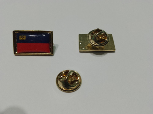 Pins Bandera  Liechtenstein De 2 Cms