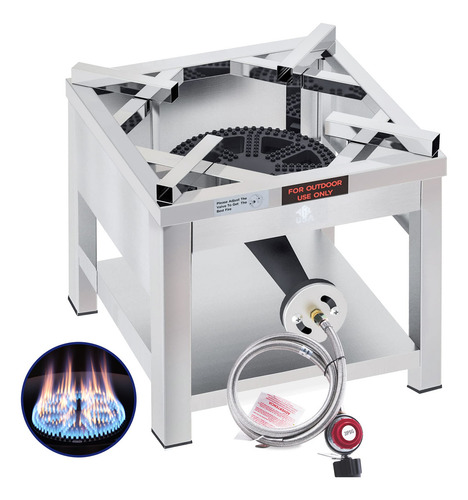 Estufa De Propano Arc De Acero Inoxidable 200,000 Btu