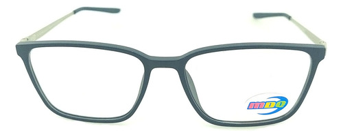 Anteojos Lentes Armazon Mdq T39 Receta Tr90 Gafas Marcos Negro Mate