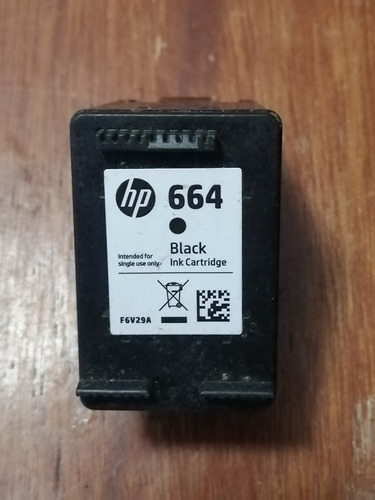 Cartucho Para Impresora  Hp 664 Black 