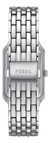 Relógio Fossil Feminino Raquel Prata - Es5401/1tn Fundo Rosa