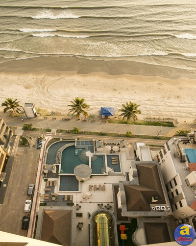 Imagem 6 de 11 de Amplo Apartamento Frente Mar | 4 Suítes, 2 Vagas De Garagem Na Meia Praia Em Itapema/sc - Imobiliária África - Ap00655 - 69903417