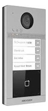 Hikvision Ds-kv8413-wme1, Frente De Videoportero 4 Botones