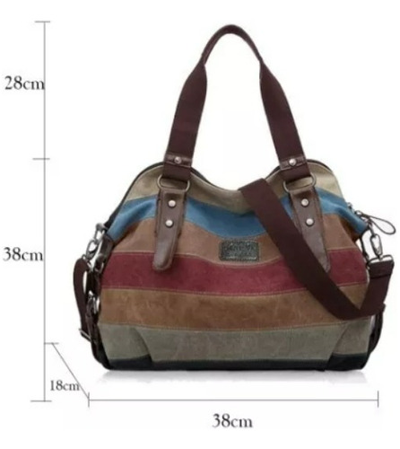 Bolso De Mujer Diagonal De Gran Capacidad
