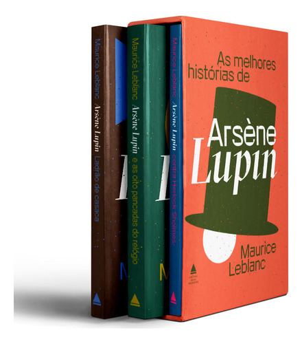 Box As Melhores Histórias De Arsène Lupin, De Maurice Leblanc. Editora Nova Fronteira, Capa Dura Em Português