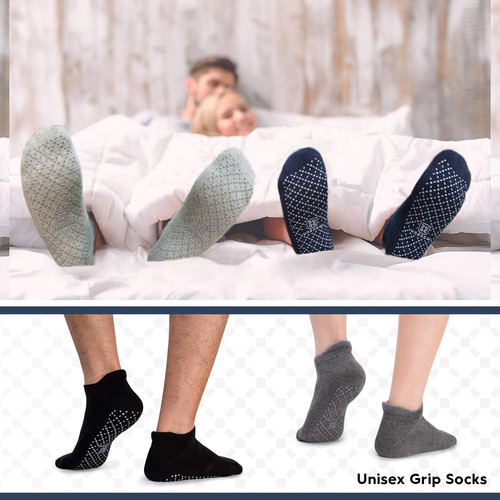 Medias Unisex De Agarre Antideslizante Unenow Con Cojin