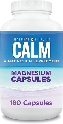 Natural Vitality Calm 180 Veg Caps - Unidad a $1633