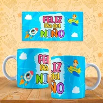 Comprar 15 Plantillas Dia Del Niño Editable Psd Sublimacion Tazones 