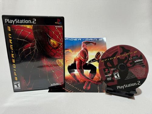 Spider Man 2 Com Pôster Para Ps2