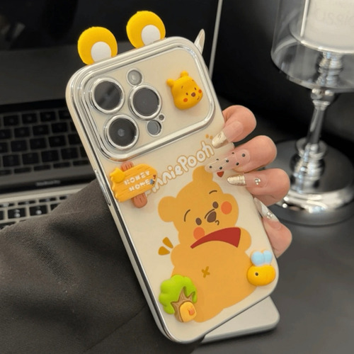 Funda De Teléfono Redmi Winnie The Pooh Y Strawberry Bear