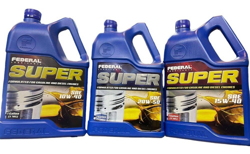 Aceite Motor Super Federal 4lt