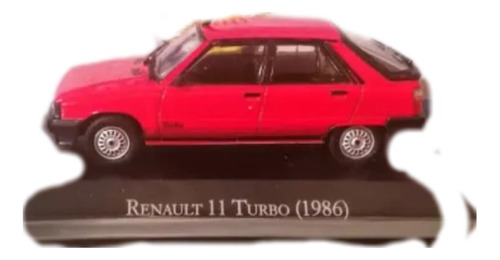 Renault 11,año 1986, Escala 1:43, Inolvidables 80-90
