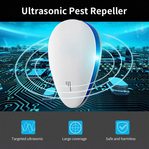 Ultrasonic Pest Repeller Plug Electric Controle De Pragas -