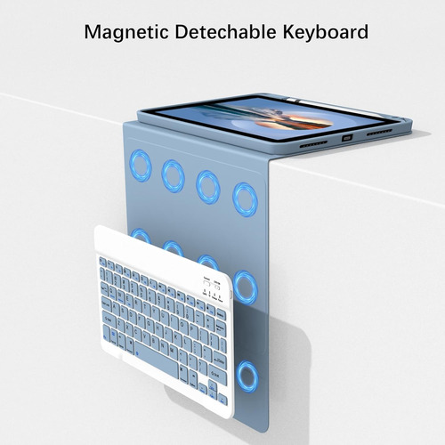 Funda Con Teclado Para iPad Air 11 Pulgadas M3/m2 (2025/2...