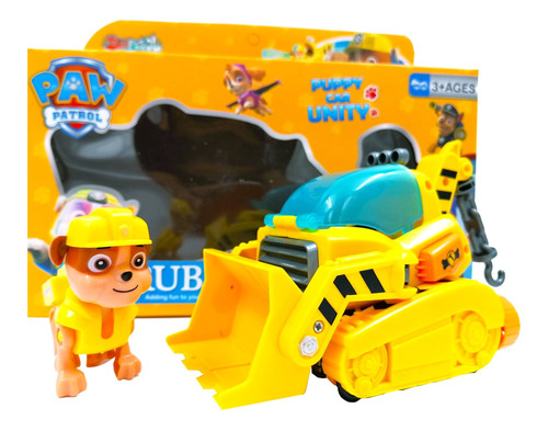 Juguete Paw Patrol Patrulla Muñeco Acuático Perro Carro Nave