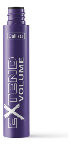 Máscara De Pestañas Callista Extend Volume X12ml