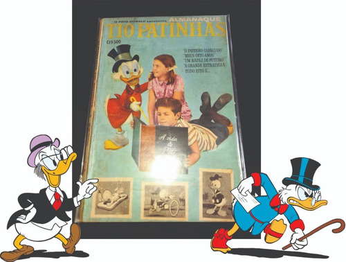 Tio Patinhas Nº 9 - Capa Das Crianças 1966 - Raridade - Original - Oportunidade Única (Usado)