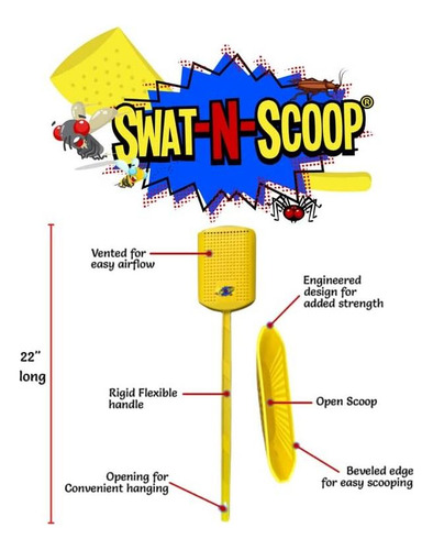 Swat-n-scoop: Agarra Aranhas E Esmaga Insetos Seguro