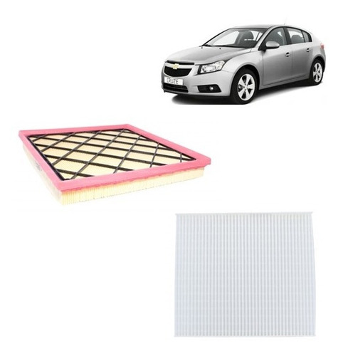 Filtros Aire/polen Para Chevrolet Cruze 1.8 2010-2018