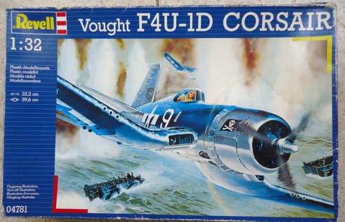 Revell F4u-1d Corsair Escala 1/32 Sin Calcas, No Lodela (Usado)