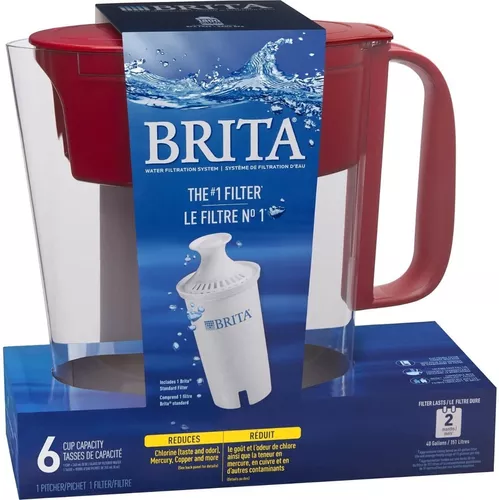 Brita Jarra de agua, 4 filtros