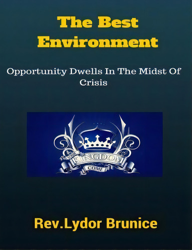 The Best Environment, De Rev Lydor Brunice. Editorial Createspace Independent Publishing Platform, Tapa Blanda En Inglés