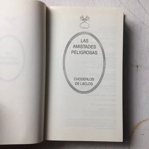 Las Amistades Peligrosas - (tapa Dura) Choderlos De Laclos